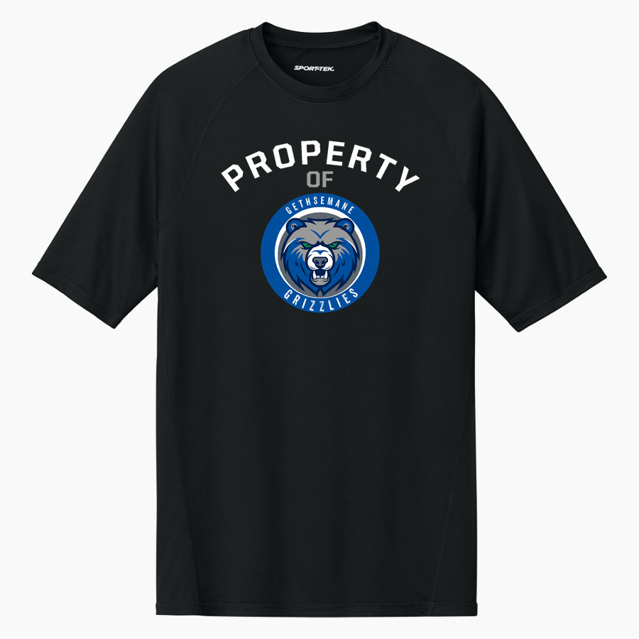 Gethsemane Grizzlies <span class="pdp-name-mascot">Gethsemane Crusaders</span> Sport-Tek Men's PosiCharge Compression 1/2-Sleeve Tee