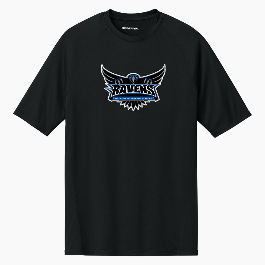 Irvington Community Schools Online Store <span class="pdp-name-mascot">Irvington Community Schools Ravens</span> Sport-Tek Men's PosiCharge Compression 1/2-Sleeve Tee