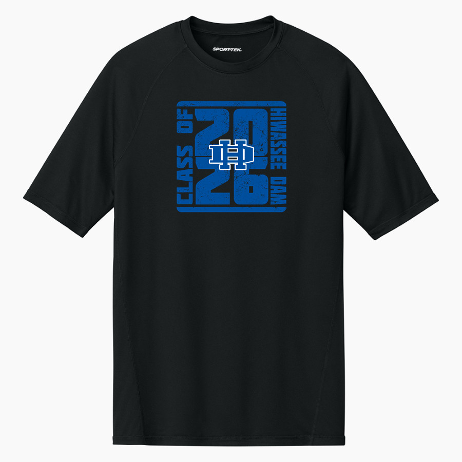 HIWASSEE DAM HIGH SCHOOL EAGLES <span class="pdp-name-mascot">HIWASSEE DAM EAGLES</span> Sport-Tek Men's PosiCharge Compression 1/2-Sleeve Tee