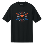 Dibble Vikings <span class="pdp-name-mascot">Dibble Vikings</span> Sport-Tek Men's PosiCharge Compression 1/2-Sleeve Tee Front Thumbnail