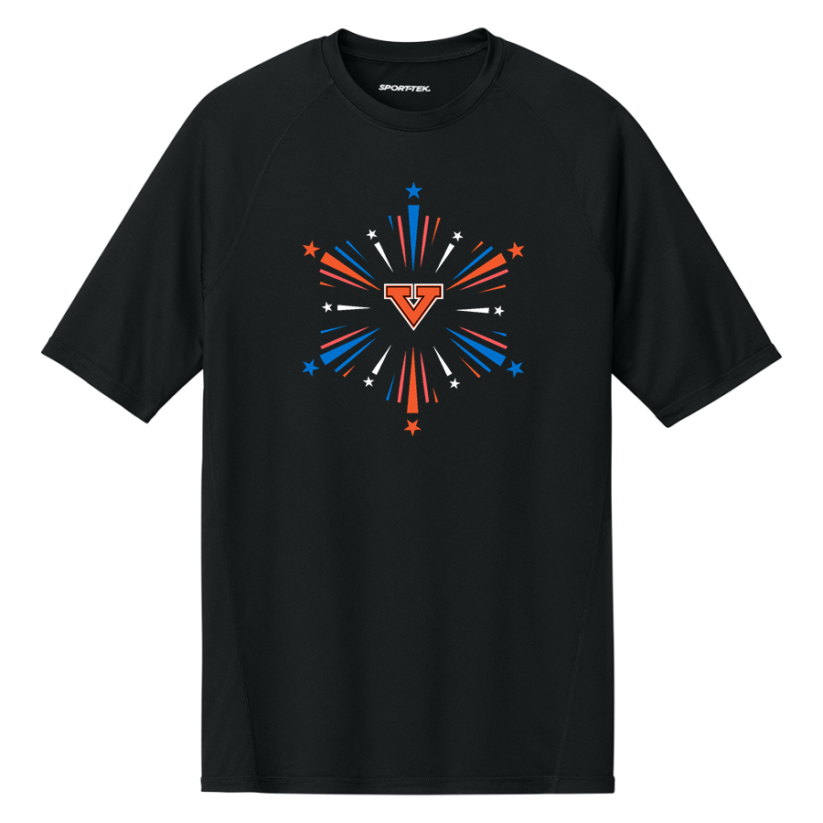 Dibble Vikings <span class="pdp-name-mascot">Dibble Vikings</span> Sport-Tek Men's PosiCharge Compression 1/2-Sleeve Tee