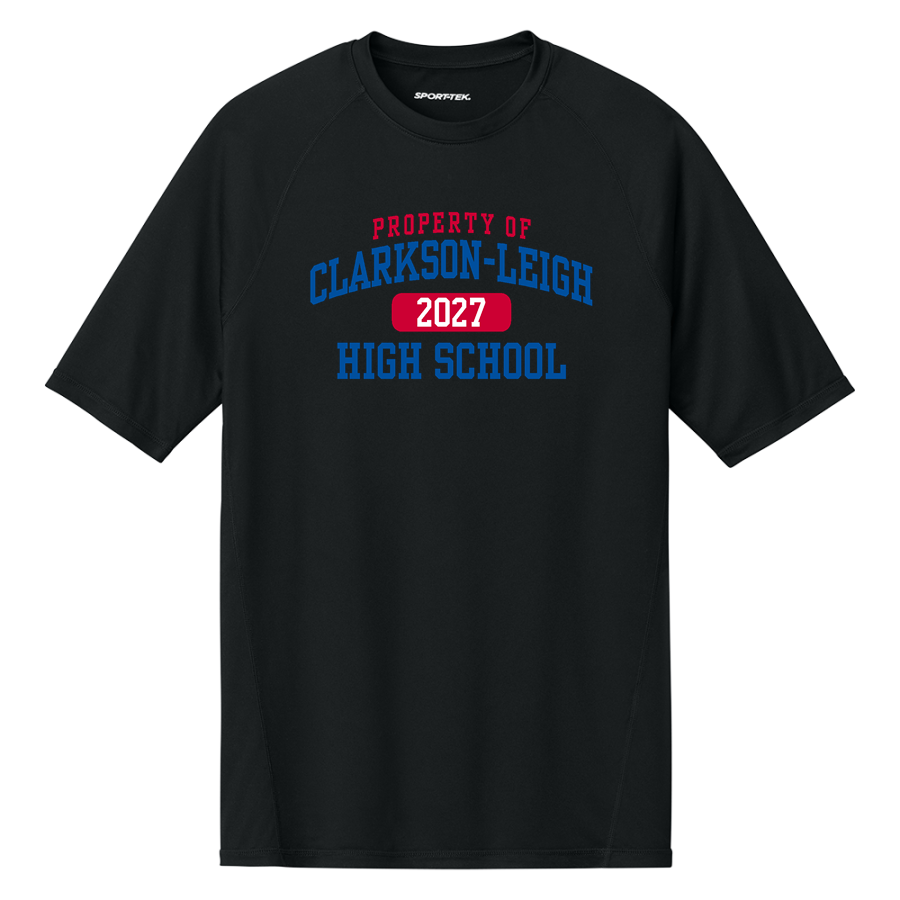 Clarkson-Leigh Patriots <span class="pdp-name-mascot">Clarkson-Leigh Patriots</span> Sport-Tek Men's PosiCharge Compression 1/2-Sleeve Tee