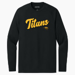 University of Wisconsin-Oshkosh Titans <span class="pdp-name-mascot">University of Wisconsin-Oshkosh Titans</span> Sport-Tek Men's PosiCharge Compression Long Sleeve Tee Front Thumbnail