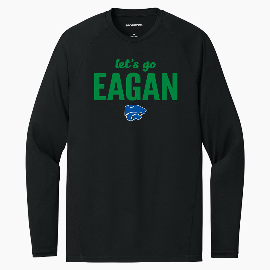 EAGAN HIGH SCHOOL WILDCATS <span class="pdp-name-mascot">EAGAN WILDCATS</span> Sport-Tek Men's PosiCharge Compression Long Sleeve Tee