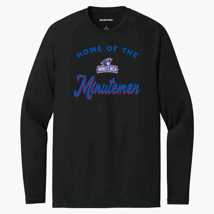 REVERE MINUTEMEN ONLINE STORE <span class="pdp-name-mascot">Revere Minutemen</span> Sport-Tek Men's PosiCharge Compression Long Sleeve Tee