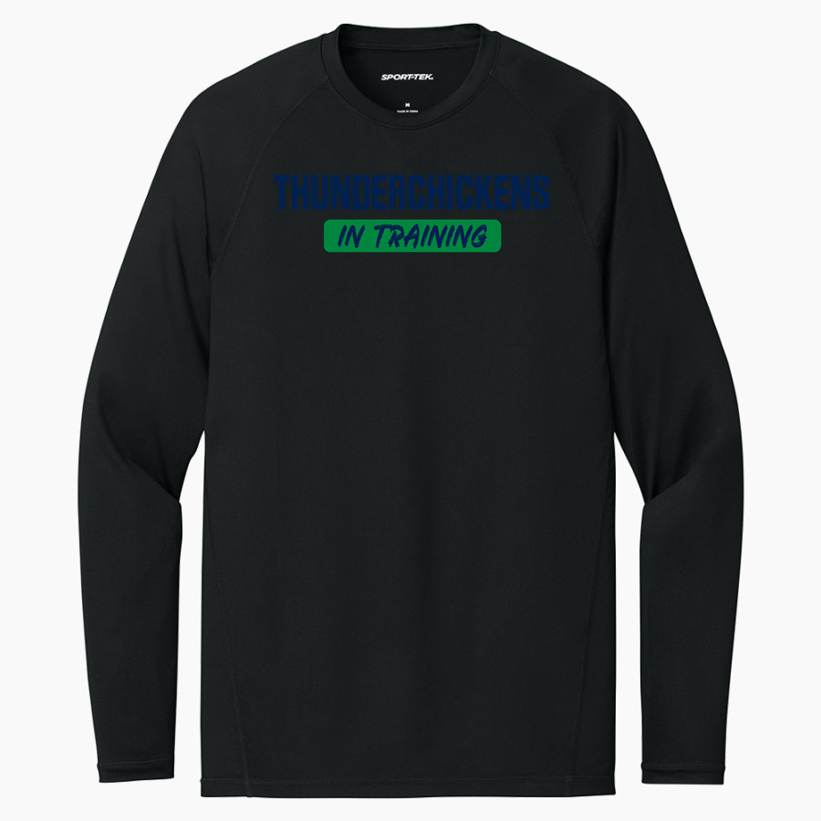 Doane Stuart Thunderchickens Thunderchickens <span class="pdp-name-mascot">Doane Stuart Thunderchickens</span> Sport-Tek Men's PosiCharge Compression Long Sleeve Tee