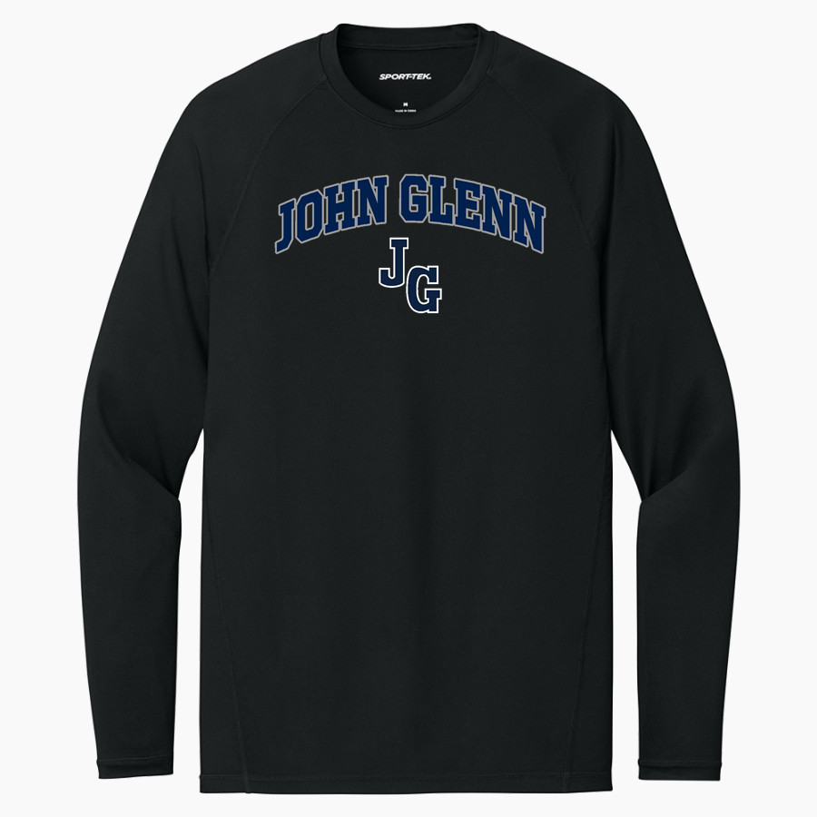 John Glenn Bobcats <span class="pdp-name-mascot">Glenn Bobcats</span> Sport-Tek Men's PosiCharge Compression Long Sleeve Tee