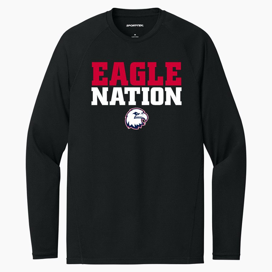 West Caldwell Tech Eagles <span class="pdp-name-mascot">West Caldwell Tech Eagles</span> Sport-Tek Men's PosiCharge Compression Long Sleeve Tee