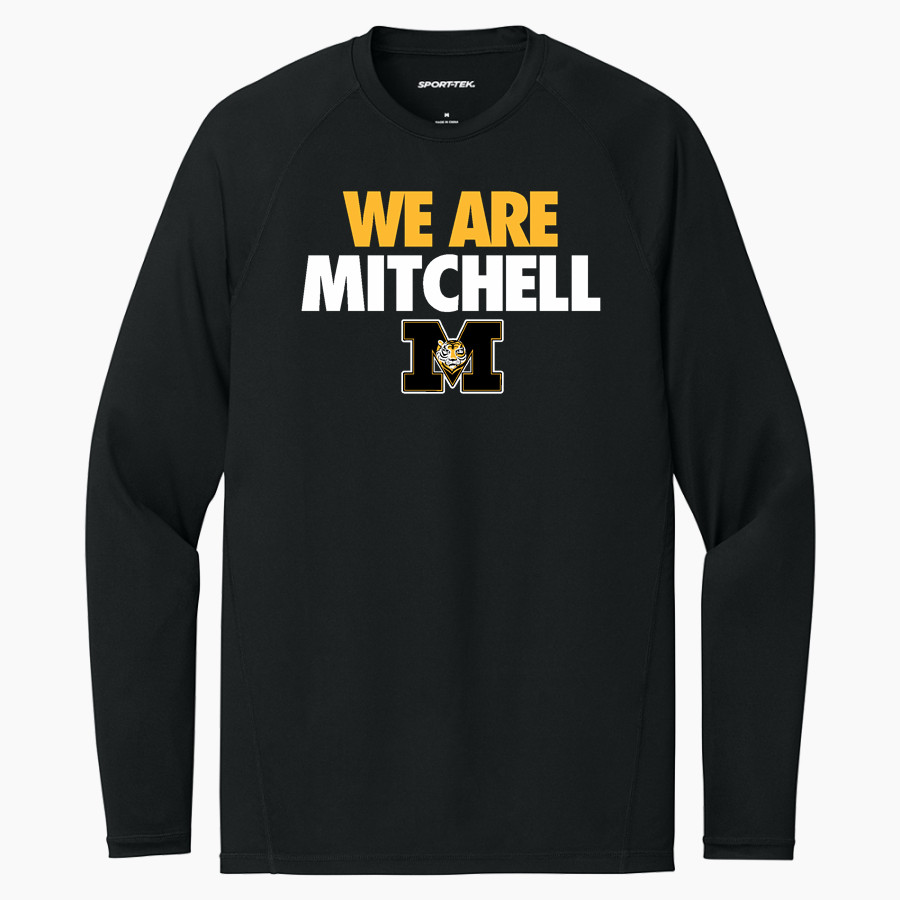MITCHELL HIGH SCHOOL TIGERS <span class="pdp-name-mascot">MITCHELL TIGERS</span> Sport-Tek Men's PosiCharge Compression Long Sleeve Tee