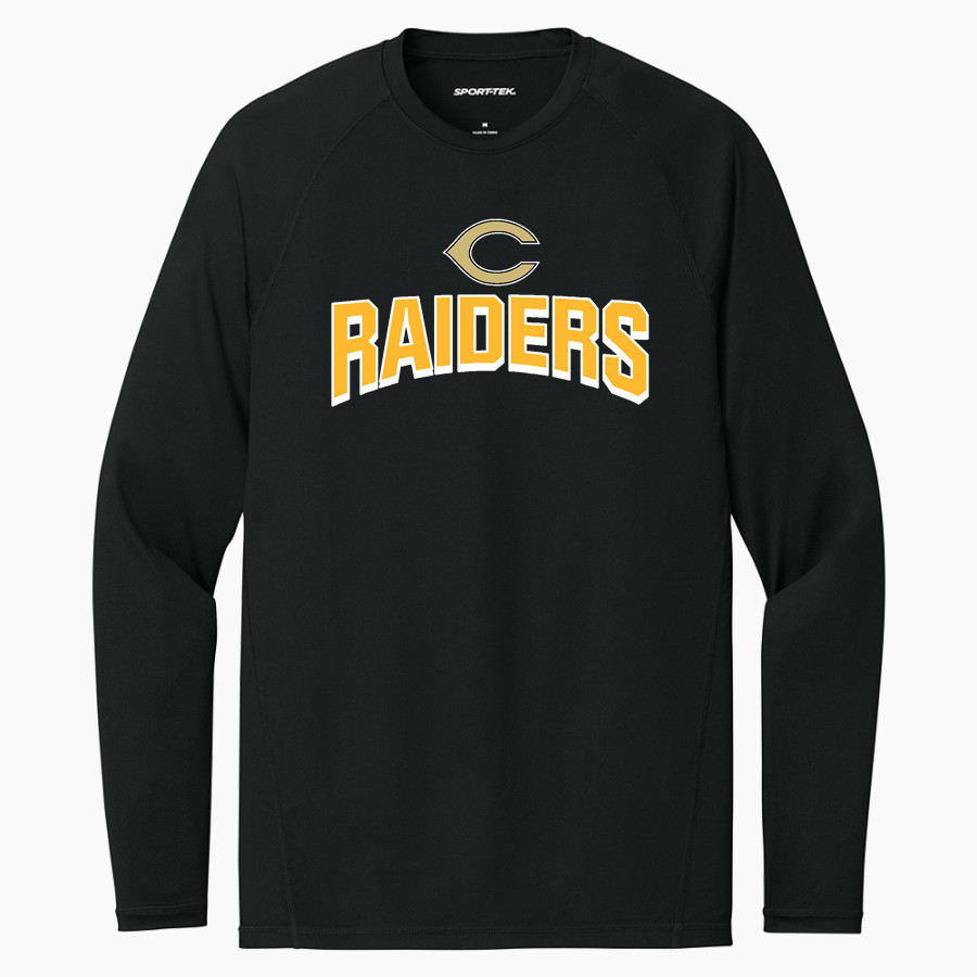 CIBOLA HIGH SCHOOL RAIDERS <span class="pdp-name-mascot">CIBOLA RAIDERS</span> Sport-Tek Men's PosiCharge Compression Long Sleeve Tee