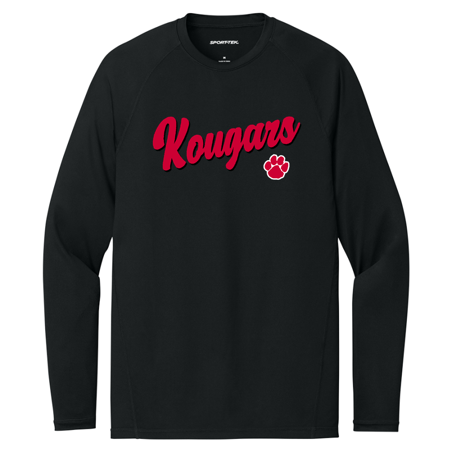 Kankakee Valley Kougars Kougars <span class="pdp-name-mascot">Kankakee Valley Kougars Kougars</span> Sport-Tek Men's PosiCharge Compression Long Sleeve Tee