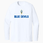 VILLA GROVE HIGH SCHOOL BLUE DEVILS <span class="pdp-name-mascot">VILLA GROVE BLUE DEVILS</span> Sport-Tek Men's PosiCharge Compression Long Sleeve Tee Front Thumbnail