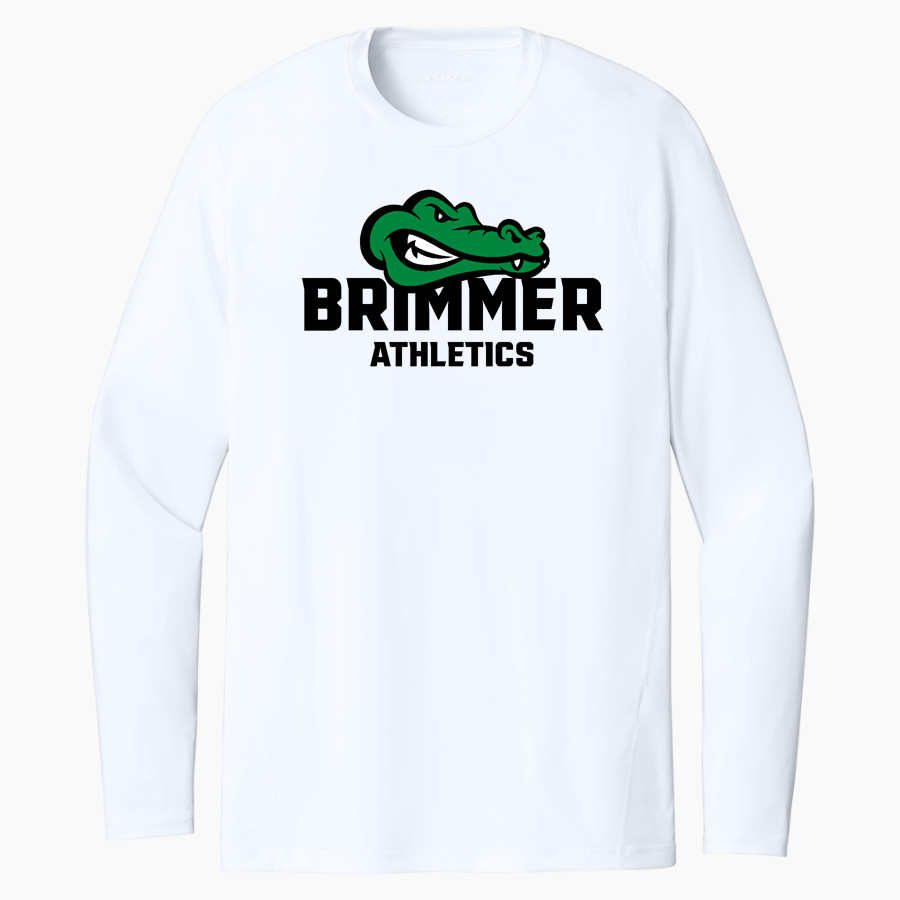 Brimmer and May Gators <span class="pdp-name-mascot">Brimmer & May School Gators</span> Sport-Tek Men's PosiCharge Compression Long Sleeve Tee