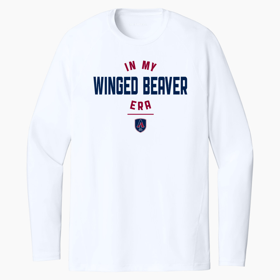 Avon Old Farms Winged Beavers <span class="pdp-name-mascot">Avon Old Farms School Winged Beavers</span> Sport-Tek Men's PosiCharge Compression Long Sleeve Tee