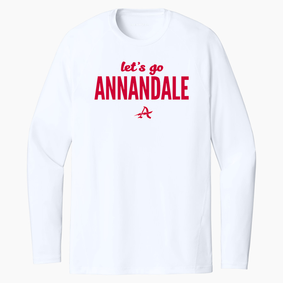ANNANDALE HIGH SCHOOL ATOMS <span class="pdp-name-mascot">ANNANDALE ATOMS</span> Sport-Tek Men's PosiCharge Compression Long Sleeve Tee
