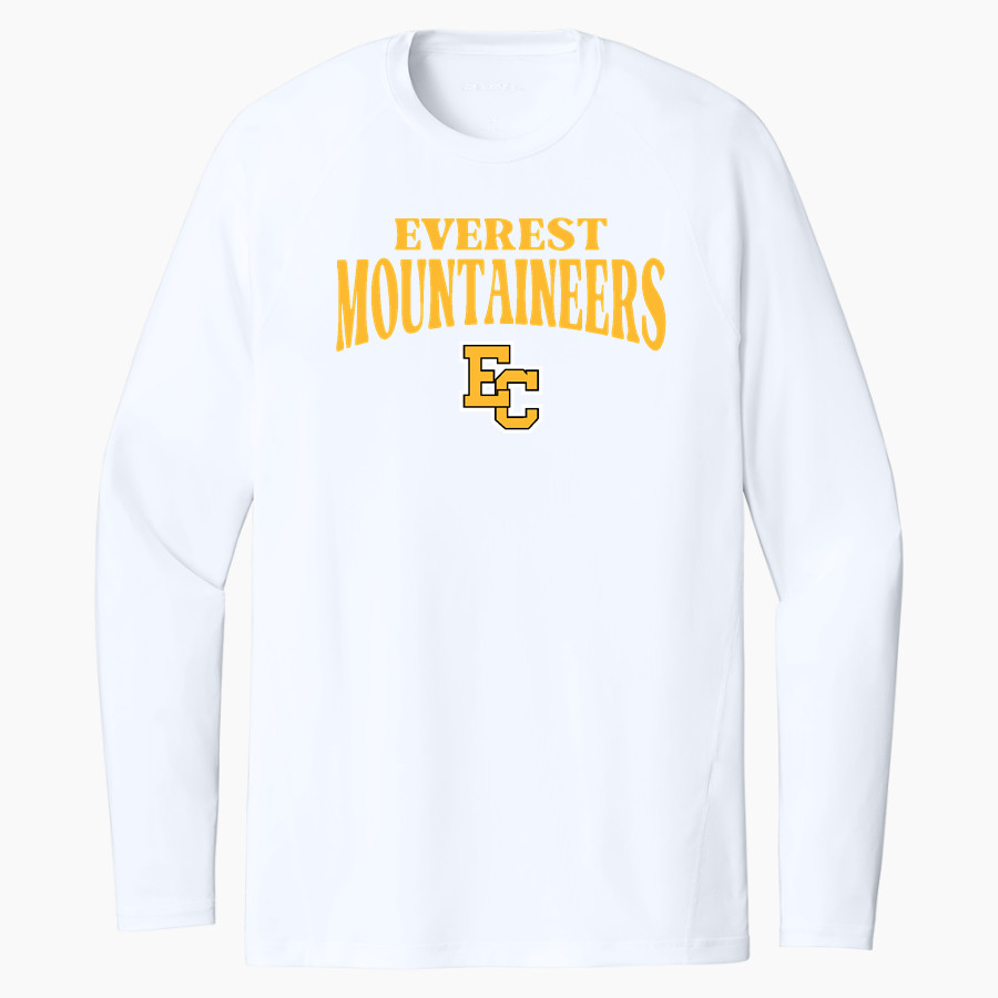 Everest Academy <span class="pdp-name-mascot">Everest Mountaineers</span> Sport-Tek Men's PosiCharge Compression Long Sleeve Tee