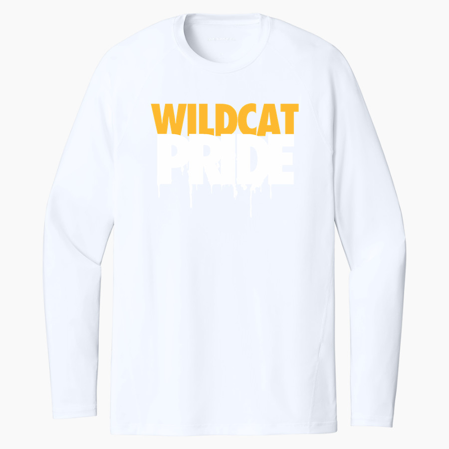SUNNYSIDE HIGH SCHOOL WILDCATS <span class="pdp-name-mascot">SUNNYSIDE WILDCATS</span> Sport-Tek Men's PosiCharge Compression Long Sleeve Tee
