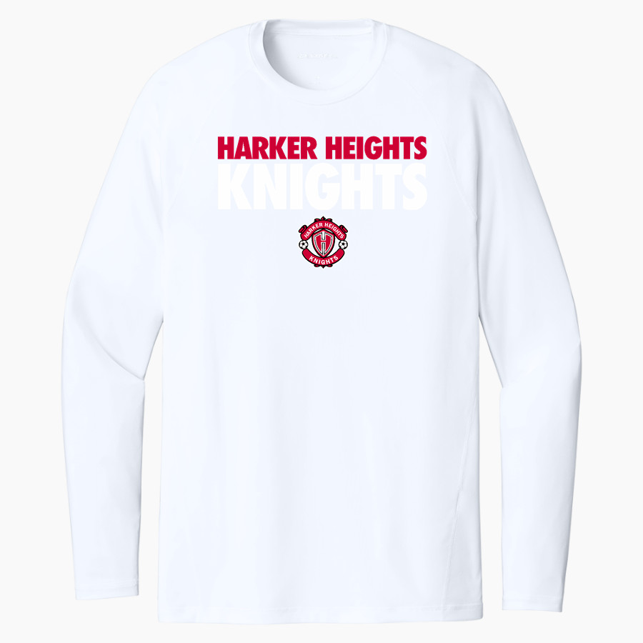 HARKER HEIGHTS HIGH SCHOOL KNIGHTS <span class="pdp-name-mascot">HARKER HEIGHTS KNIGHTS</span> Sport-Tek Men's PosiCharge Compression Long Sleeve Tee