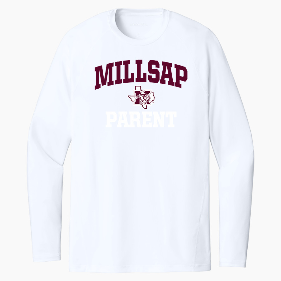MILLSAP HIGH SCHOOL BULLDOGS <span class="pdp-name-mascot">MILLSAP BULLDOGS</span> Sport-Tek Men's PosiCharge Compression Long Sleeve Tee
