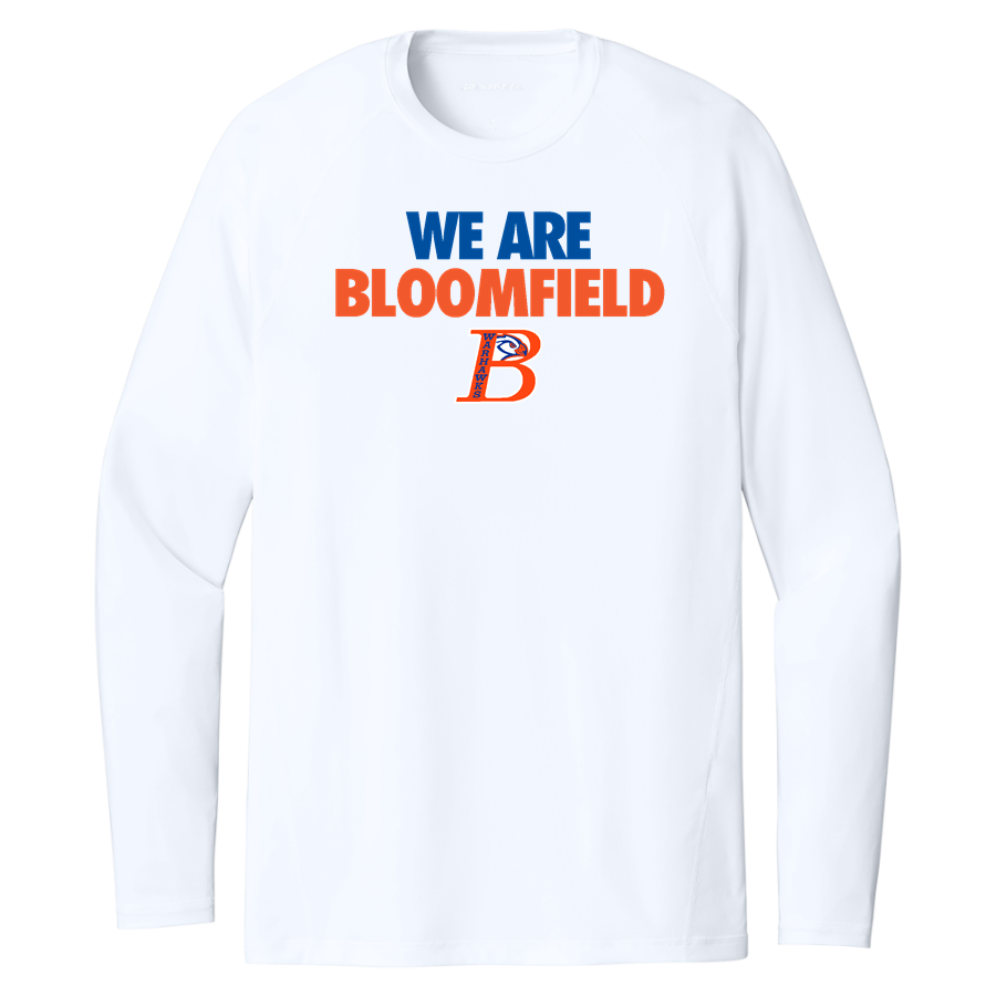 Bloomfield Warhawks <span class="pdp-name-mascot">Bloomfield Warhawks</span> Sport-Tek Men's PosiCharge Compression Long Sleeve Tee