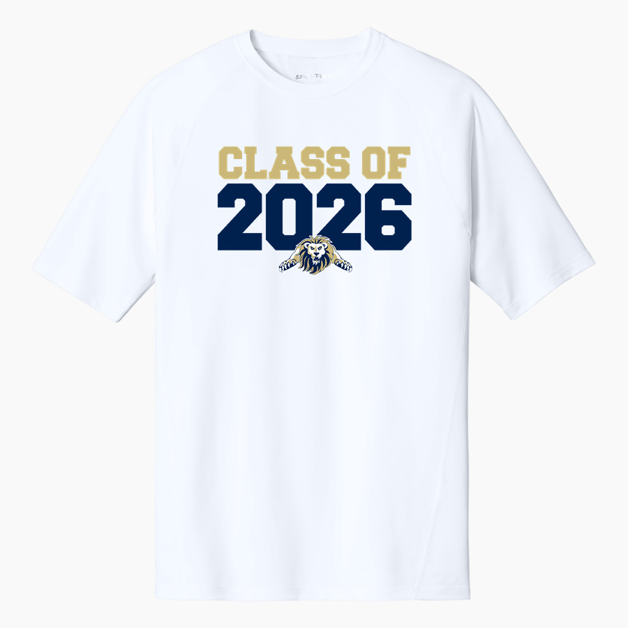 ALPHA OMEGA ACADEMY LIONS <span class="pdp-name-mascot">ALPHA OMEGA ACADEMY LIONS</span> Sport-Tek Men's PosiCharge Compression 1/2-Sleeve Tee