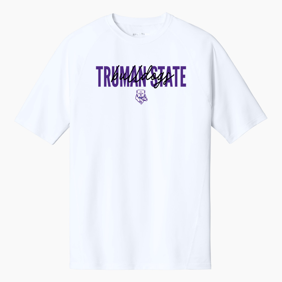 Truman State University Official Store of the Bulldogs <span class="pdp-name-mascot">Truman Bulldogs</span> Sport-Tek Men's PosiCharge Compression 1/2-Sleeve Tee