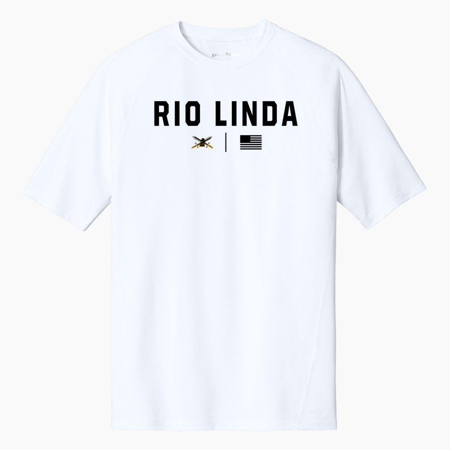 RIO LINDA HIGH SCHOOL KNIGHTS <span class="pdp-name-mascot">RIO LINDA KNIGHTS</span> Sport-Tek Men's PosiCharge Compression 1/2-Sleeve Tee