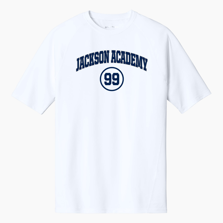JACKSON ACADEMY RAIDERS <span class="pdp-name-mascot">JACKSON ACADEMY RAIDERS</span> Sport-Tek Men's PosiCharge Compression 1/2-Sleeve Tee