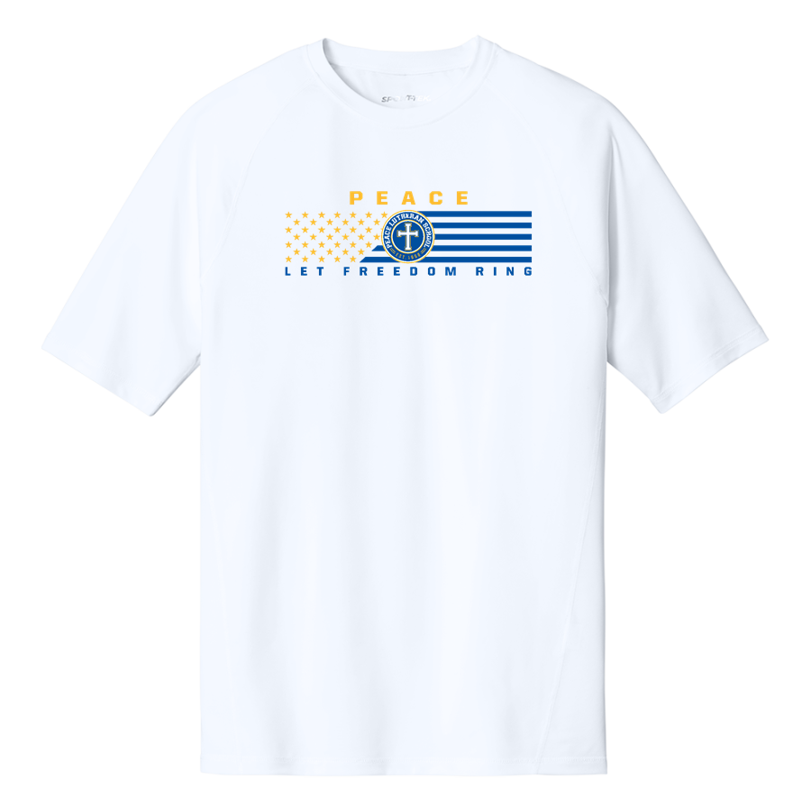 Peace Panthers <span class="pdp-name-mascot">Peace Lutheran School Panthers</span> Sport-Tek Men's PosiCharge Compression 1/2-Sleeve Tee