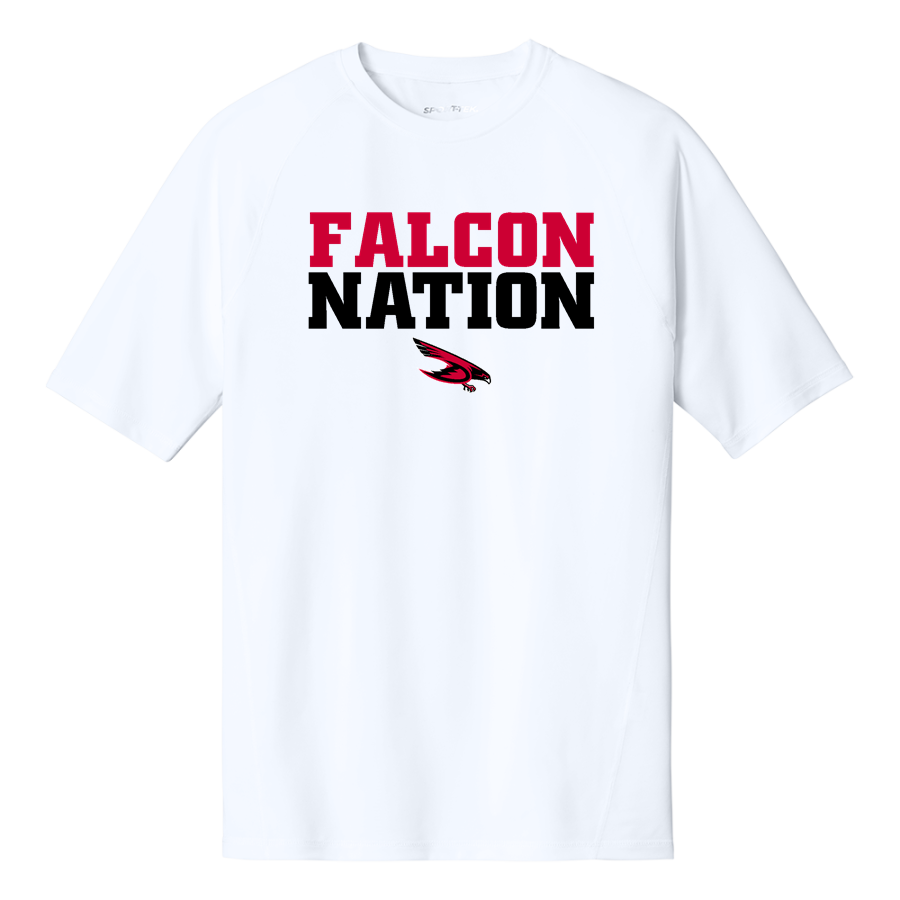 Dunedin Falcons <span class="pdp-name-mascot">Dunedin High School Falcons</span> Sport-Tek Men's PosiCharge Compression 1/2-Sleeve Tee