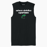 Calvary Christian Spartans <span class="pdp-name-mascot">Calvary Christian Spartans</span> Sport-Tek Men's PosiCharge Compression Sleeveless Tee Front Thumbnail
