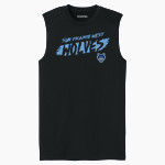 Sun Prairie West Wolves <span class="pdp-name-mascot">Sun Prairie West High School Wolves</span> Sport-Tek Men's PosiCharge Compression Sleeveless Tee Front Thumbnail