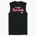 Chaffee Red Devils <span class="pdp-name-mascot">Chaffee Schools Red Devils</span> Sport-Tek Men's PosiCharge Compression Sleeveless Tee Front Thumbnail