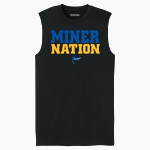 Beulah Miners <span class="pdp-name-mascot">Beulah Miners</span> Sport-Tek Men's PosiCharge Compression Sleeveless Tee Front Thumbnail