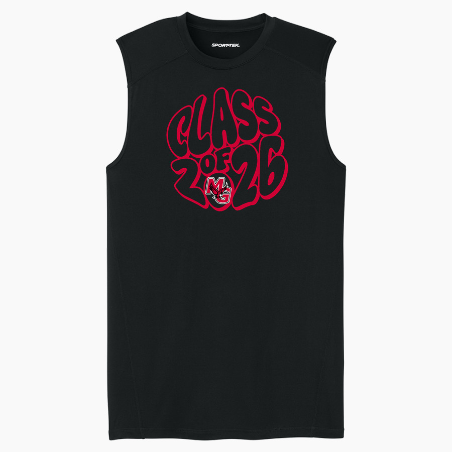 Godwin Eagles <span class="pdp-name-mascot">Godwin Eagles</span> Sport-Tek Men's PosiCharge Compression Sleeveless Tee