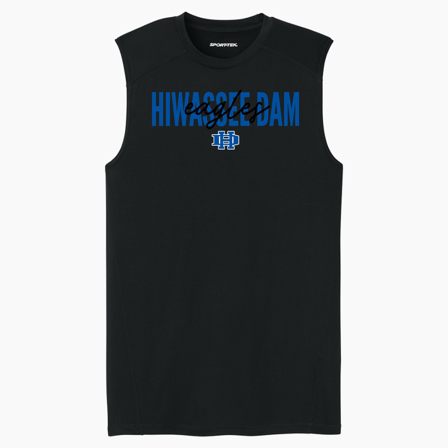 HIWASSEE DAM HIGH SCHOOL EAGLES <span class="pdp-name-mascot">HIWASSEE DAM EAGLES</span> Sport-Tek Men's PosiCharge Compression Sleeveless Tee