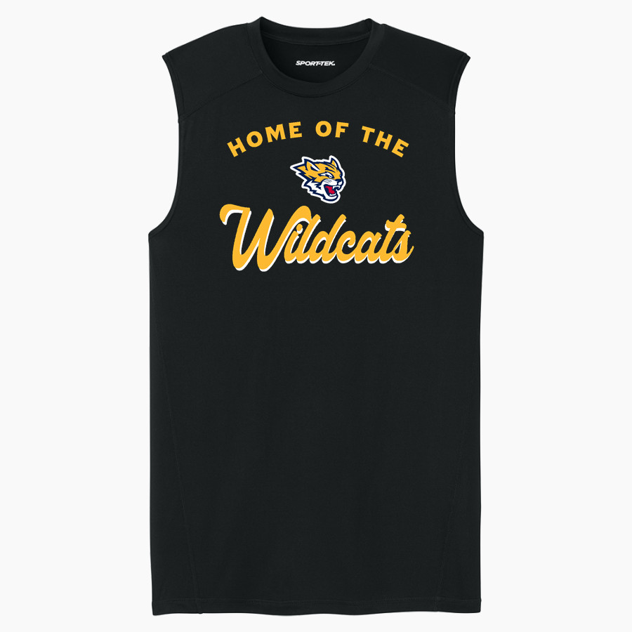 SUNNYSIDE HIGH SCHOOL WILDCATS <span class="pdp-name-mascot">SUNNYSIDE WILDCATS</span> Sport-Tek Men's PosiCharge Compression Sleeveless Tee