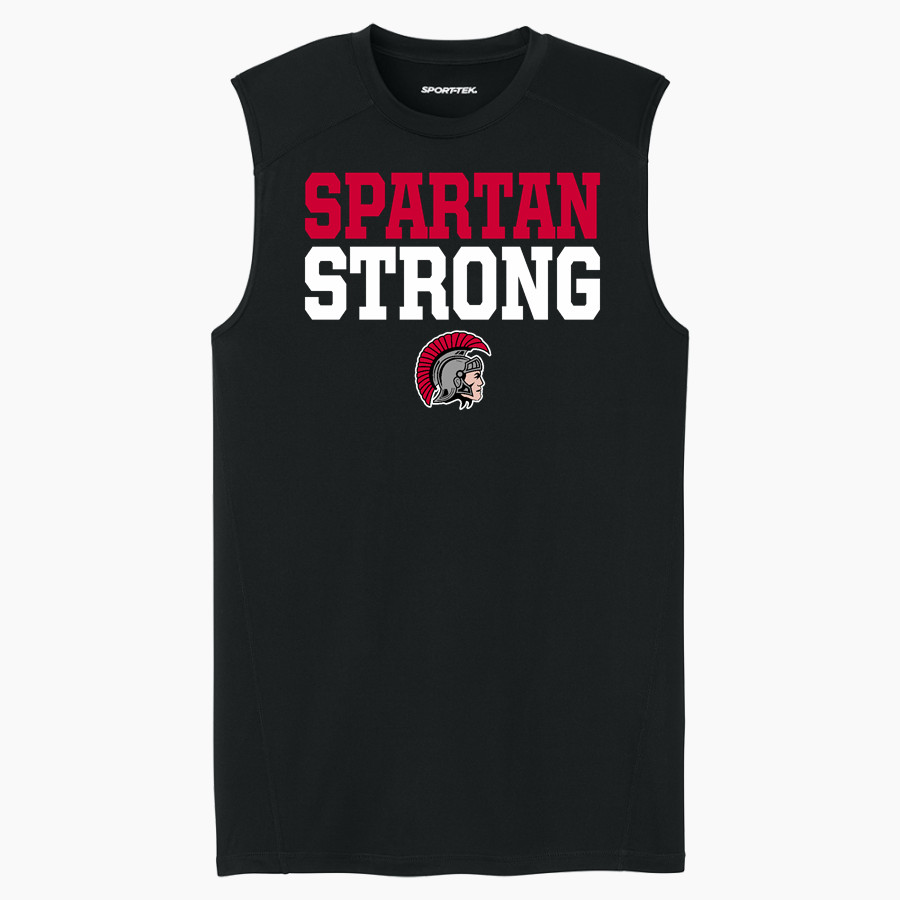 SOMERSET HIGH SCHOOL SPARTANS <span class="pdp-name-mascot">SOMERSET SPARTANS</span> Sport-Tek Men's PosiCharge Compression Sleeveless Tee