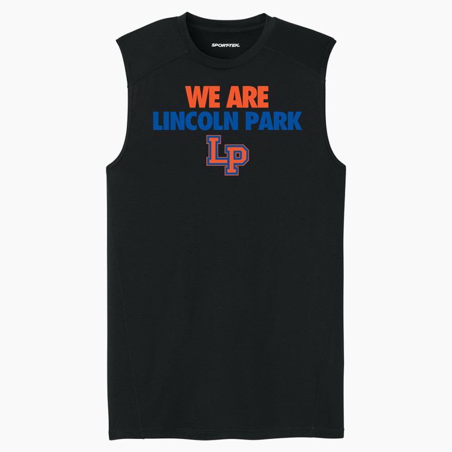Lincoln Park Railsplitters <span class="pdp-name-mascot">Lincoln Park Railsplitters</span> Sport-Tek Men's PosiCharge Compression Sleeveless Tee