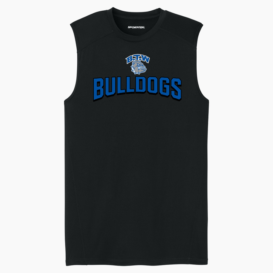 BOOKER T WASHINGTON HIGH SCHOOL BULLDOGS <span class="pdp-name-mascot">BOOKER T WASHINGTON BULLDOGS</span> Sport-Tek Men's PosiCharge Compression Sleeveless Tee