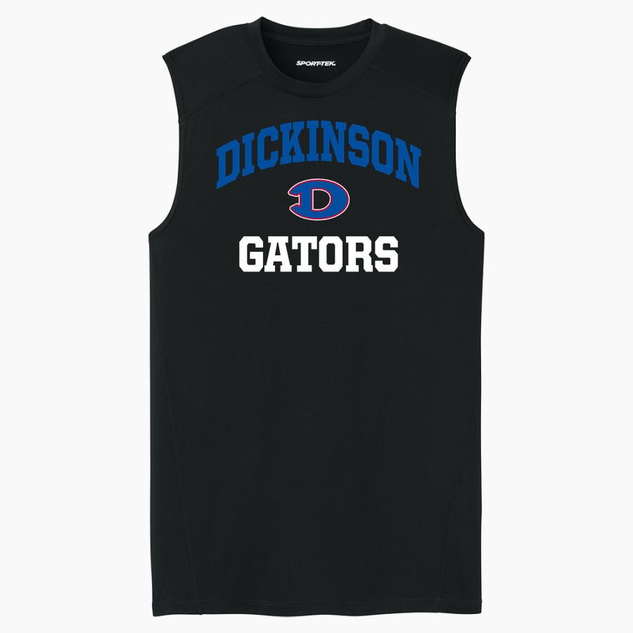 DICKINSON HIGH SCHOOL GATORS <span class="pdp-name-mascot">DICKINSON GATORS</span> Sport-Tek Men's PosiCharge Compression Sleeveless Tee