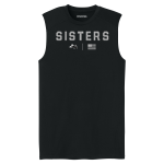 Sisters Outlaws <span class="pdp-name-mascot">Sisters Outlaws</span> Sport-Tek Men's PosiCharge Compression Sleeveless Tee Front Thumbnail