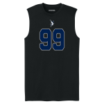 Lowcountry Marlins <span class="pdp-name-mascot">lowcountry Marlins</span> Sport-Tek Men's PosiCharge Compression Sleeveless Tee Front Thumbnail