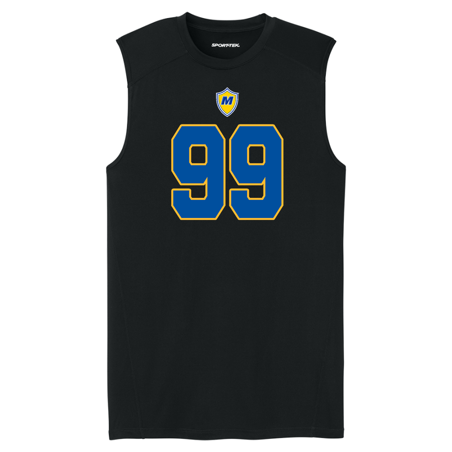 Madonna Crusaders <span class="pdp-name-mascot">Madonna Crusaders</span> Sport-Tek Men's PosiCharge Compression Sleeveless Tee