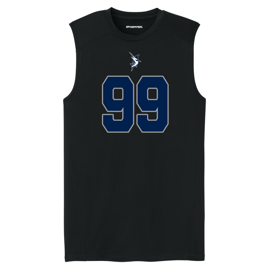 Lowcountry Marlins <span class="pdp-name-mascot">lowcountry Marlins</span> Sport-Tek Men's PosiCharge Compression Sleeveless Tee