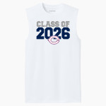 CHRISTOPHER COLUMBUS HIGH SCHOOL SHARKS <span class="pdp-name-mascot">CHRISTOPHER COLUMBUS SHARKS</span> Sport-Tek Men's PosiCharge Compression Sleeveless Tee Front Thumbnail