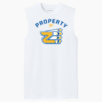 ZION LUTHERAN Warriors <span class="pdp-name-mascot">ZION LUTHERAN SCHOOL Warriors</span> Sport-Tek Men's PosiCharge Compression Sleeveless Tee Front Thumbnail