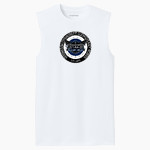 Irvington Community Schools Online Store <span class="pdp-name-mascot">Irvington Community Schools Ravens</span> Sport-Tek Men's PosiCharge Compression Sleeveless Tee Front Thumbnail