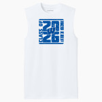 WINDSOR ACADEMY KNIGHTS <span class="pdp-name-mascot">WINDSOR ACADEMY KNIGHTS</span> Sport-Tek Men's PosiCharge Compression Sleeveless Tee Front Thumbnail