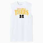 MITCHELL HIGH SCHOOL TIGERS <span class="pdp-name-mascot">MITCHELL TIGERS</span> Sport-Tek Men's PosiCharge Compression Sleeveless Tee Front Thumbnail